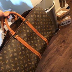 Keepall 55 with luggage tag
